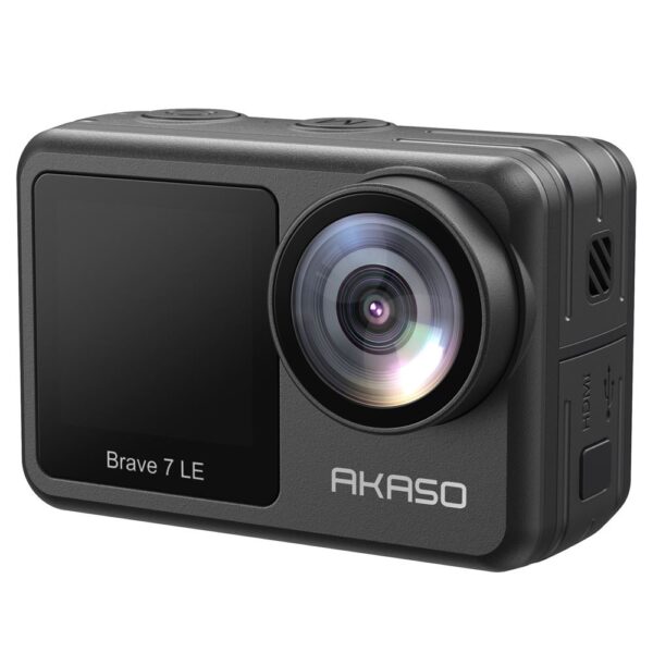 Akaso Brave 7 LE 4K Aksiyon Kamera ve Süper Aksesuar Seti (Akaso Türkiye 2 Yıl Garantili) - Görsel 2