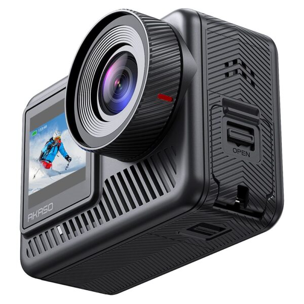 Akaso Brave 8 Lite 4K 60fps Aksiyon Kamera ve Süper Aksesuar Seti (Akaso Türkiye 2 Yıl Garantili) - Görsel 6