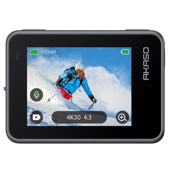 Akaso Brave 8 Lite 4K 60fps Aksiyon Kamera ve Süper Aksesuar Seti (Akaso Türkiye 2 Yıl Garantili) - Görsel 7