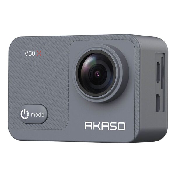 Akaso V50X 4K 30Fps Aksiyon Kamera ve Süper Aksesuar Seti (Akaso Türkiye 2 Yıl Garantili) - Görsel 2