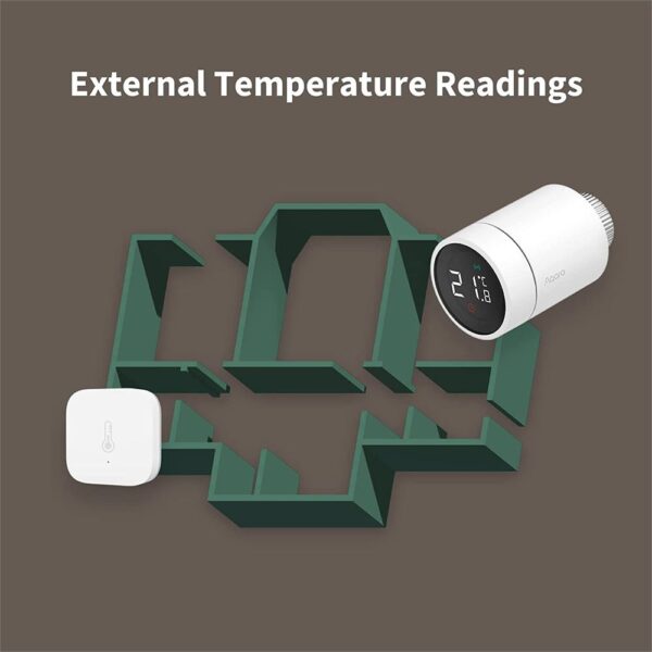 Aqara E1 Akıllı Termostat Vanası - Görsel 2
