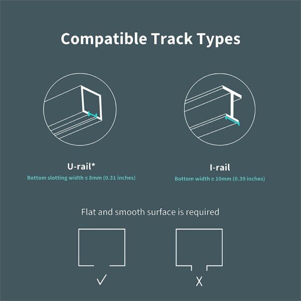 Aqara E1 Track Akıllı Perde Motoru - Görsel 4