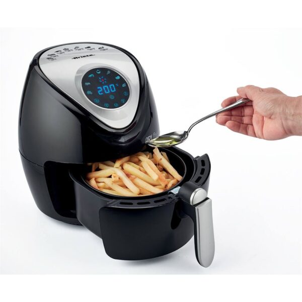 Ariete 4616 Airfryer Siyah 2,6 Litre XL 1300W Sıcak Hava Fritözü - Görsel 5