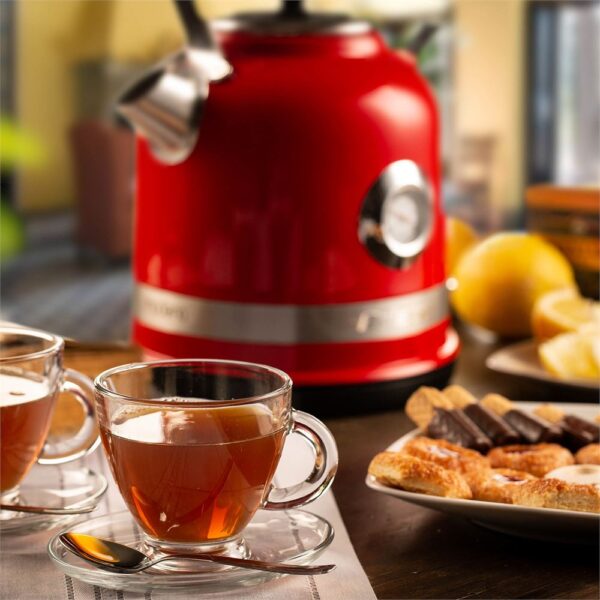 Ariete Moderna Kettle 1.7 Litre Kırmızı - Görsel 5