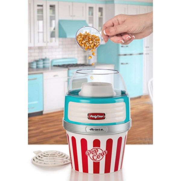 Ariete Party Time Patlamış Mısır Makinesi Rosso XL Turkuaz - Görsel 2