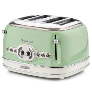 Ariete Vintage İki Hazneli Ekmek Kızartma Makinesi Yeşil