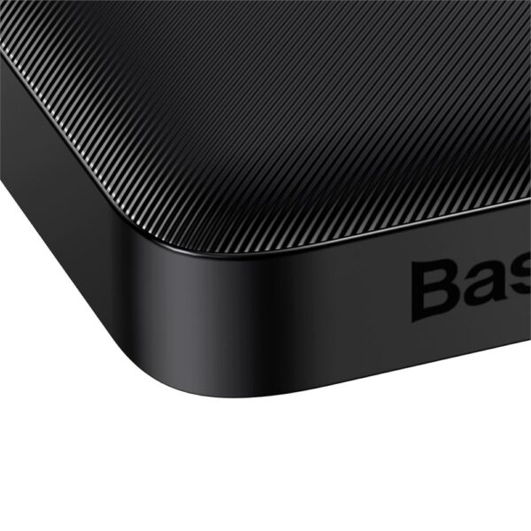 Baseus Bipow Siyah 10.000mAh Powerbank Dijital Ekranlı Taşınabilir Şarj Cihazı 15W - Görsel 5
