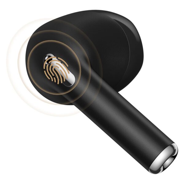 Baseus E8 Bowie Siyah True Wireless Bluetooth Kablosuz Kulak içi Kulaklık - Görsel 5