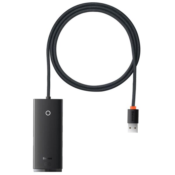 Baseus Lite Siyah 4 in 1 Multifonksiyonal USB-A Hub Dock Station