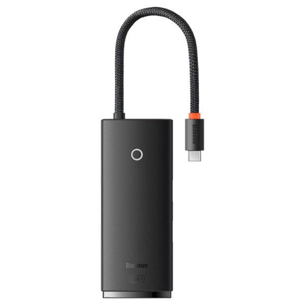 Baseus Lite Siyah 5 in 1 Multifonksiyonal Type-C Hub Dock Station