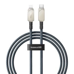Baseus Unbreakable Beyaz 20W Hızlı Şarj ve Data Kablosu Type-C to Lightning 1m