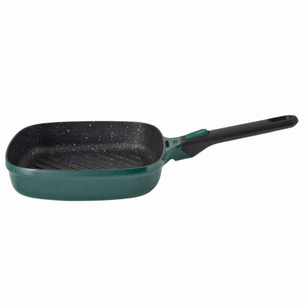 Berghoff Gem Çıkarılabilir Saplı Stay Cool Izgara Kare Tava Yeşil 24 cm