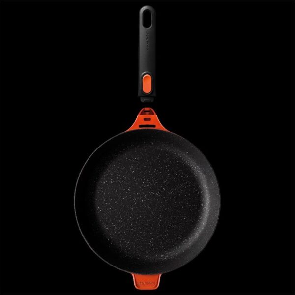 Berghoff Gem Stay Cool Soft Orange Çıkarılabilir Saplı Tava 28 cm - Görsel 6