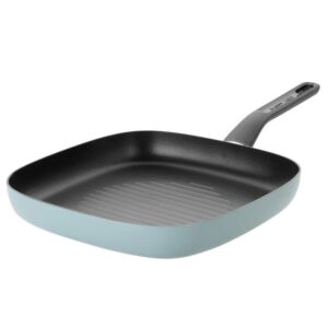Berghoff Leo Slate Pastel Mavi Alüminyum Izgara Tava 26 cm