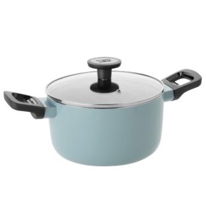 Berghoff Leo Slate Pastel Mavi Alüminyum Tencere 20 cm