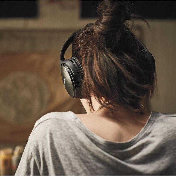 Bose QuietComfort 35 II Siyah Kablosuz Bluetooth Wifi Kulak Üstü Kulaklık - Görsel 2