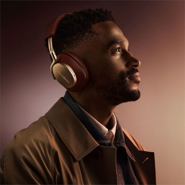 Bowers & Wilkins PX8 Royal Burgundy ANC Gürültü Engelleyici Kablosuz Bluetooth Hi-Fi Kulak Üstü Kulaklık-BW0436 - Görsel 6