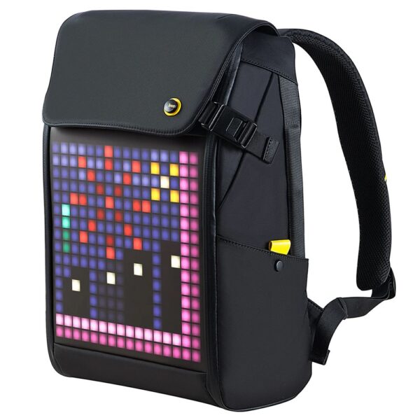 Divoom Backpack M Siyah Ledli Ekran APP Kontrollü Akıllı Sırt Çantası