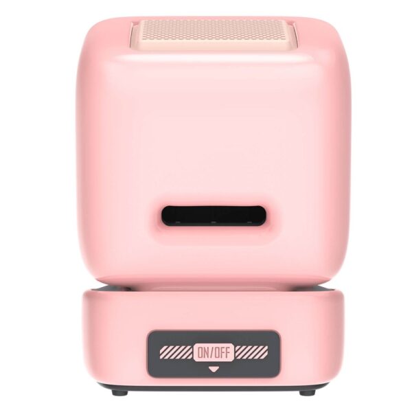 Divoom Ditoo-Mic Pembe Karaoke Mikrofonlu Uyarlanabilir Piksel Ekranlı Bluetooth Hoparlör - Görsel 3
