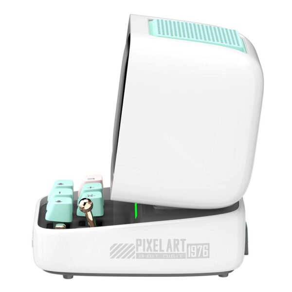Divoom Ditoo Pro Beyaz Bluetooth Hoparlör ve Pixoo Max Led Ekran Seti - Görsel 3