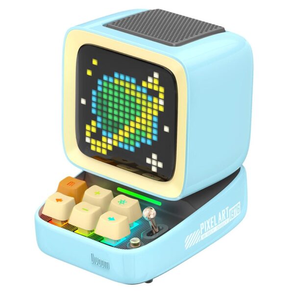 Divoom Ditoo Pro Mavi Bluetooth Hoparlör ve Pixoo Led Ekran Seti - Görsel 5