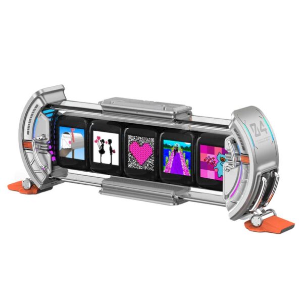 Divoom Ditoo Pro Mavi Bluetooth Hoparlör ve Times Gate Dijital Led Ekran Seti - Görsel 3