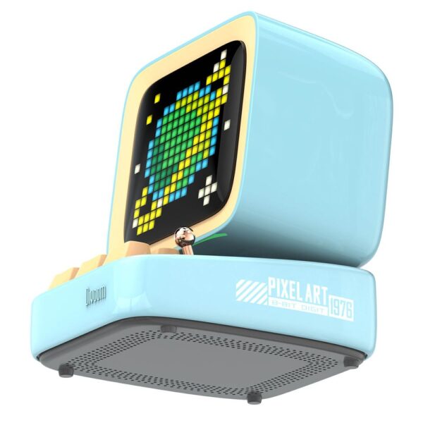 Divoom Ditoo Pro Mavi Bluetooth Hoparlör ve Times Gate Dijital Led Ekran Seti - Görsel 6
