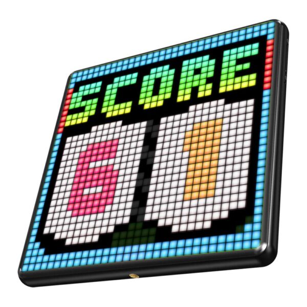Divoom Ditoo Pro Pembe Bluetooth Hoparlör ve Pixoo Max Led Ekran Seti - Görsel 6