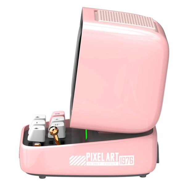 Divoom Ditoo Pro Pembe Uyarlanabilir Piksel Ekranlı Bluetooth Hoparlör-LED Dekor - Görsel 7