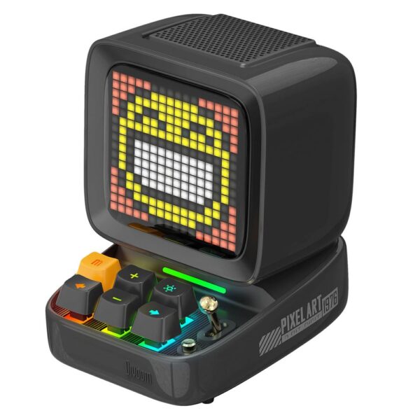 Divoom Ditoo Pro Siyah Bluetooth Hoparlör ve Pixoo Max Led Ekran Seti - Görsel 2