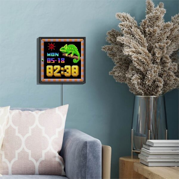 Divoom Ditoo Pro Yeşil Bluetooth Hoparlör ve Pixoo-64 Led Ekran Seti - Görsel 8