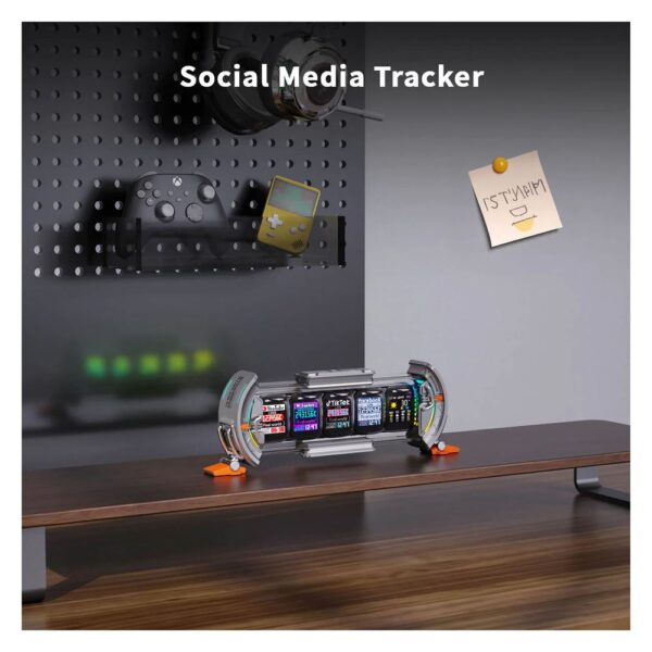 Divoom Ditoo Pro Yeşil Bluetooth Hoparlör ve Times Gate Dijital Led Ekran Seti - Görsel 5