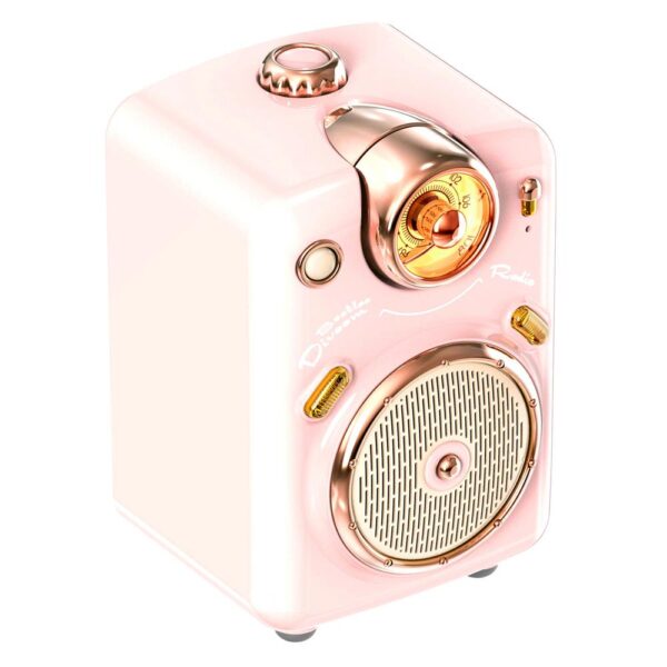Divoom Fairy-OK Pembe Karaoke Mikrofonlu FM Radyolu Bluetooth Hoparlör - Görsel 4