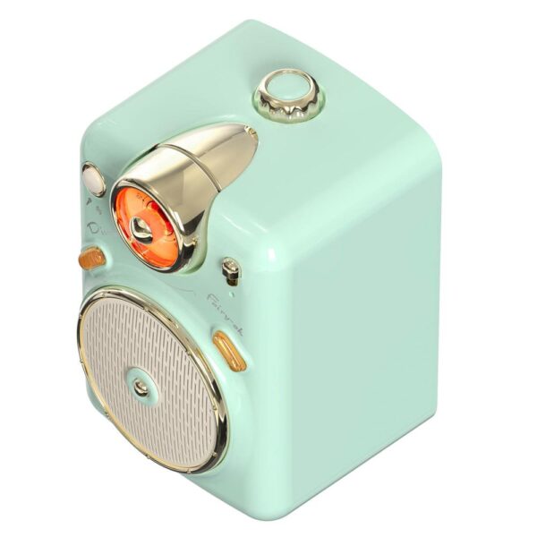 Divoom Fairy-OK Yeşil Karaoke Mikrofonlu FM Radyolu Bluetooth Hoparlör - Görsel 3