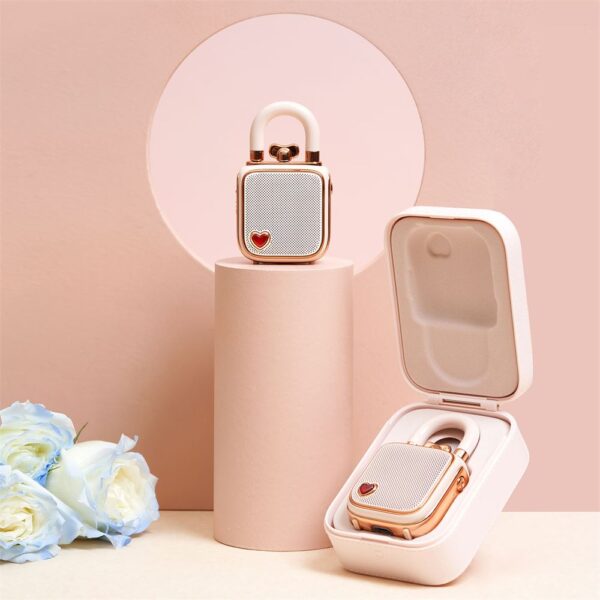 Divoom LoveLock Mini Ses Kayıt Özellikli Bluetooth Hoparlör-Ses Kaydedici - Görsel 8