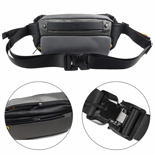 Divoom Pixoo Slingbag Siyah Ledli Ekran APP Kontrollü Bel Çantası-Cross Body, Çapraz Çanta - Görsel 4