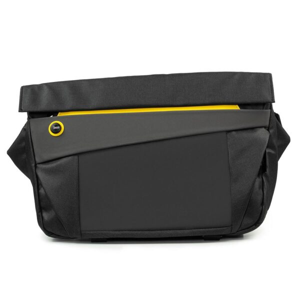 Divoom Pixoo Slingbag-V Siyah Ledli Ekran APP Kontrollü Postacı Çantası-Su Geçirmez - Görsel 6