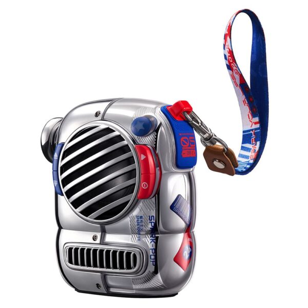 Divoom Spark Pop Mavi Bluetooth Hoparlör - Görsel 5