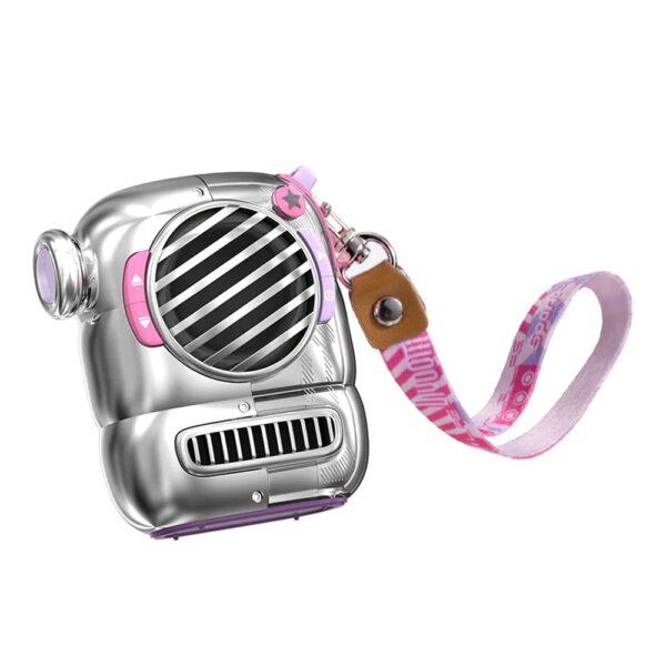 Divoom Spark Pop Pembe Bluetooth Hoparlör - Görsel 2