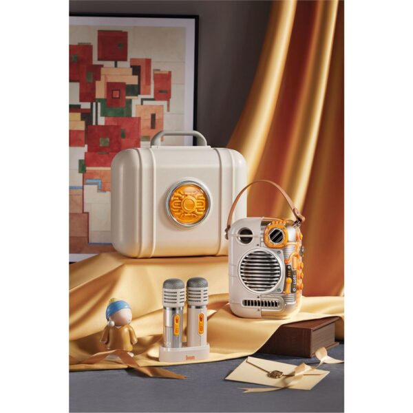 Divoom Spark Pro Çift Karaoke Mikrofonlu 80W Bluetooth Hoparlör - Görsel 8
