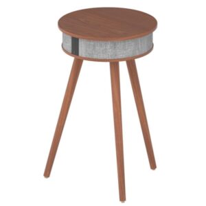 Doppler Koyu Kahverengi Barista Bluetooth Hoparlör ve Kablosuz Magsafe Şarj Özellikli Ayaklı Sehpa
