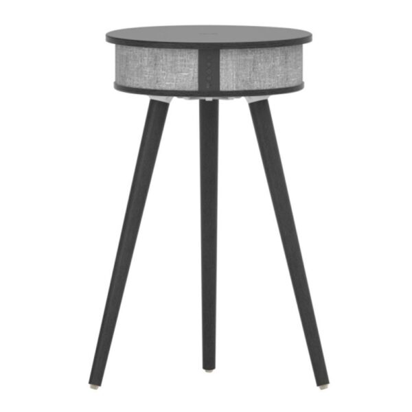 Doppler Siyah Barista Bluetooth Hoparlör ve Kablosuz Şarj Özellikli Ayaklı Sehpa - Görsel 2