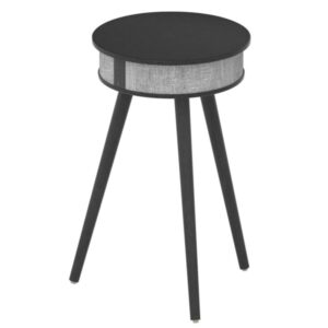 Doppler Siyah Barista Bluetooth Hoparlör ve Kablosuz Şarj Özellikli Ayaklı Sehpa