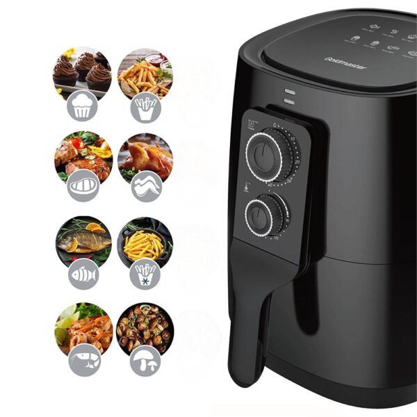 Goldmaster Vital Airfryer Siyah 3.8 Litre XL 1300W Sıcak Hava Fritözü - Görsel 4