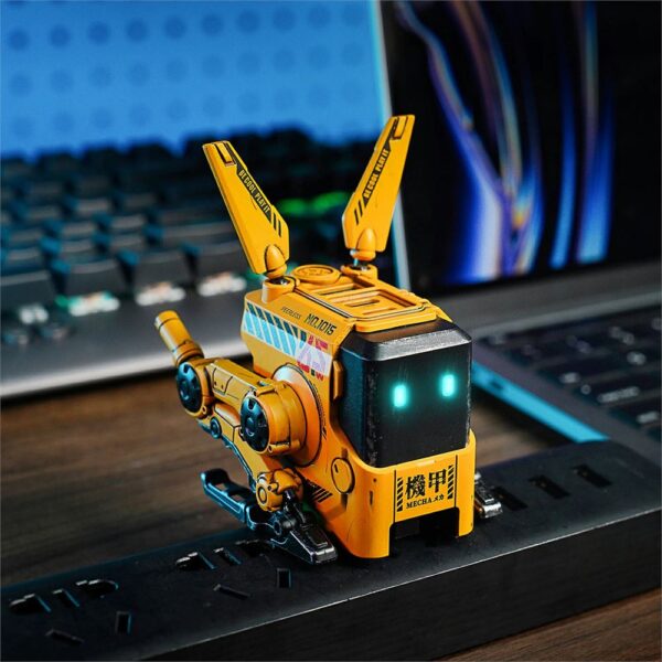 GravaStar Alpha65 Sarı Özel Seri Robot Figürlü 65W Hızlı Şarj Adaptörü - Görsel 6