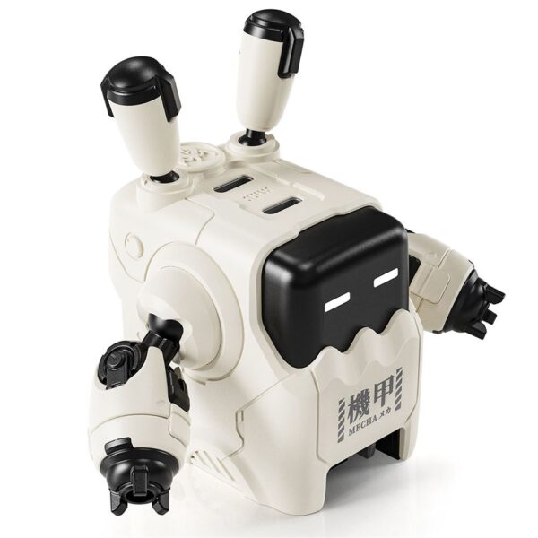 GravaStar Delta35 Beyaz Robot Figürlü 35W Hızlı Şarj Adaptörü - Görsel 3