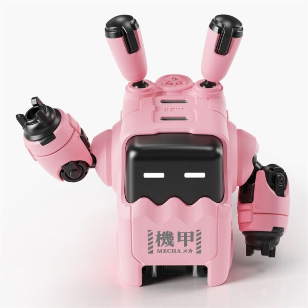 GravaStar Delta35 Pembe Robot Figürlü 35W Hızlı Şarj Adaptörü - Görsel 2