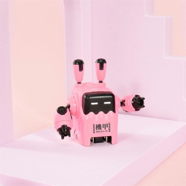 GravaStar Delta35 Pembe Robot Figürlü 35W Hızlı Şarj Adaptörü - Görsel 5