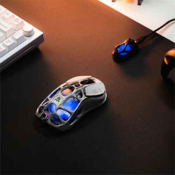 GravaStar Mercury M1 Pro Gri Özel Seri Süper Hafif Kablosuz Gaming Mouse - Görsel 6