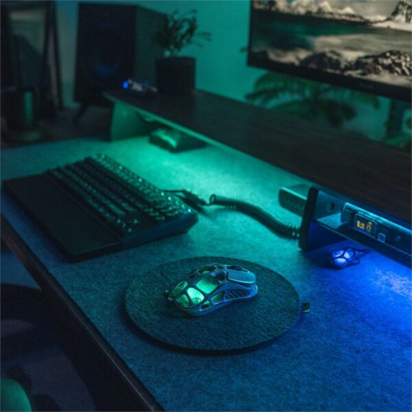 GravaStar Mercury M1 Pro Gri Özel Seri Süper Hafif Kablosuz Gaming Mouse - Görsel 8